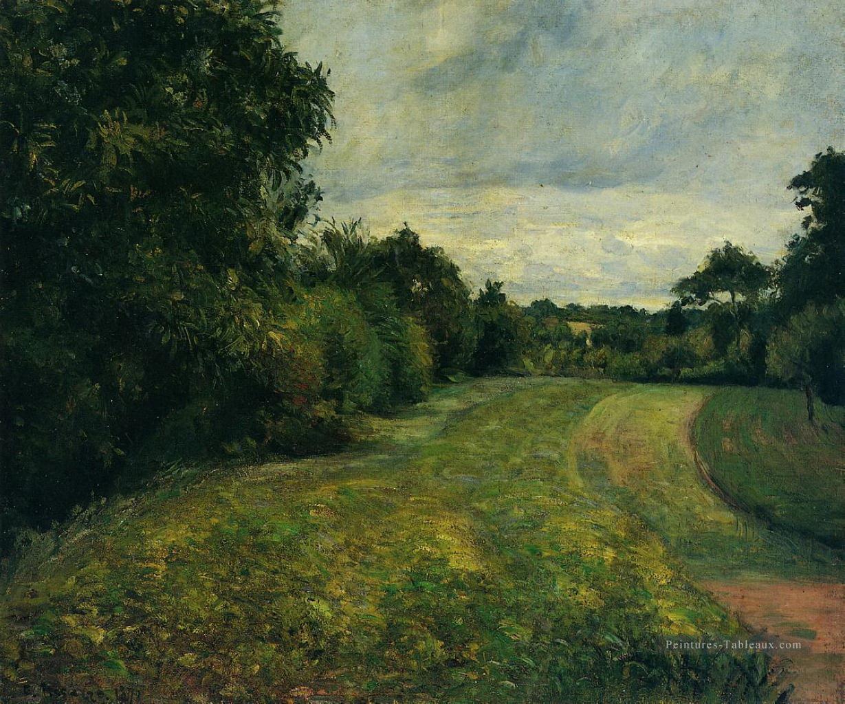 les bois de st antony pontoise 1876 Camille Pissarro paysage Peintures à l'huile